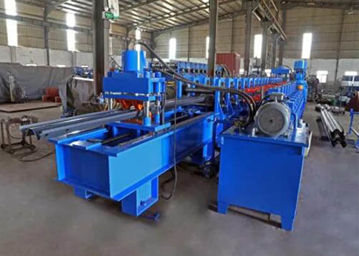2 Wave Highway Guardrail Roll Forming Machine Galvanized W Beam Industrial