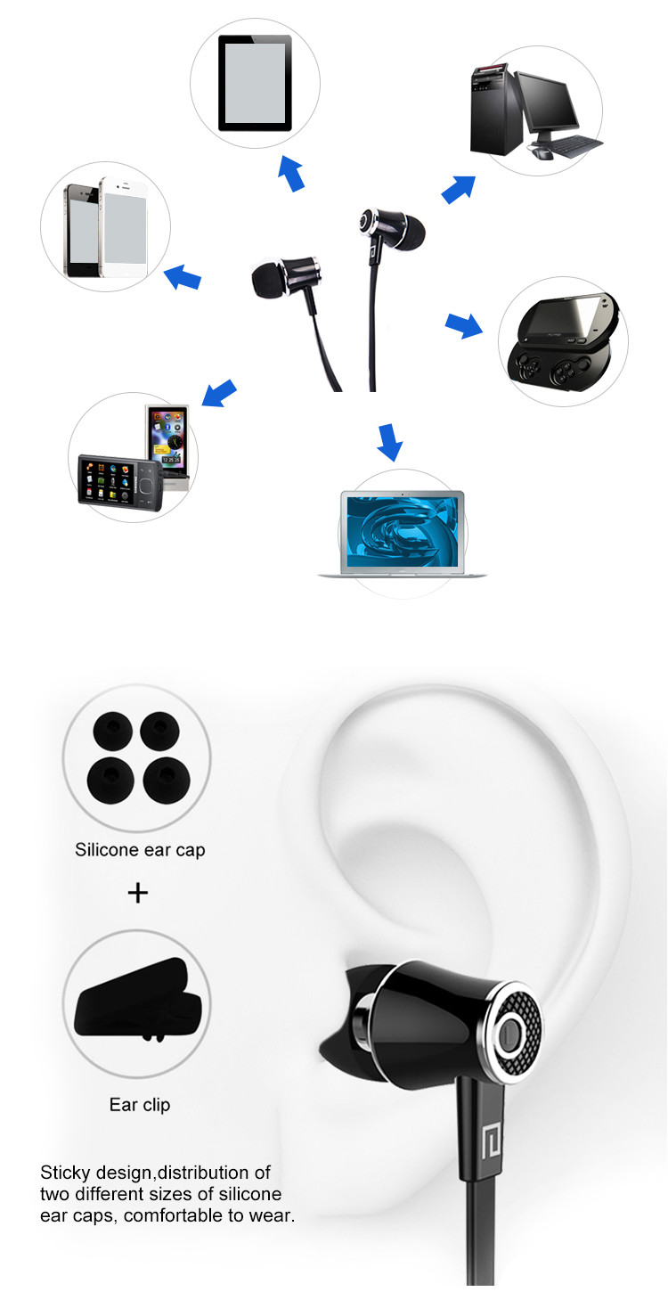 Noise Cancelling Wireless In Ear Headphones , Wireless Bluetooth Headphones BND Gifts