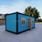 Affordable 20ft/40ft Wall 50/75/100mm Wave Sandwich Panel Prefabricated