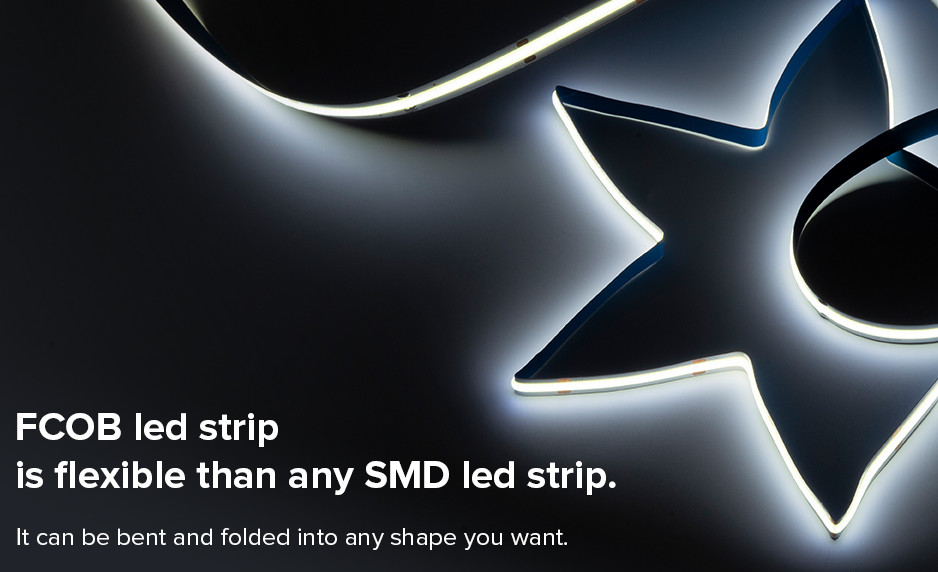 4000K 6500K 24V 16.4Ft 480LEDs RF Control dimmable led strip