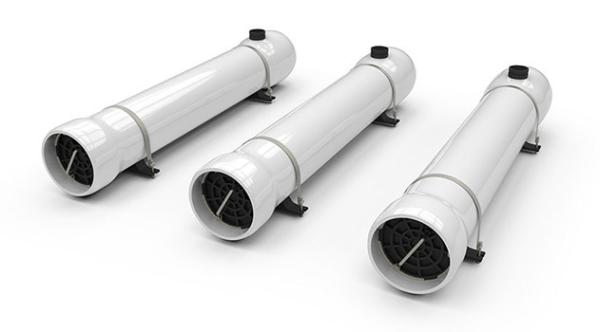 RO Prefiltration Fiberglass Membrane Cartridge FRP Filter Housing For Corrosive