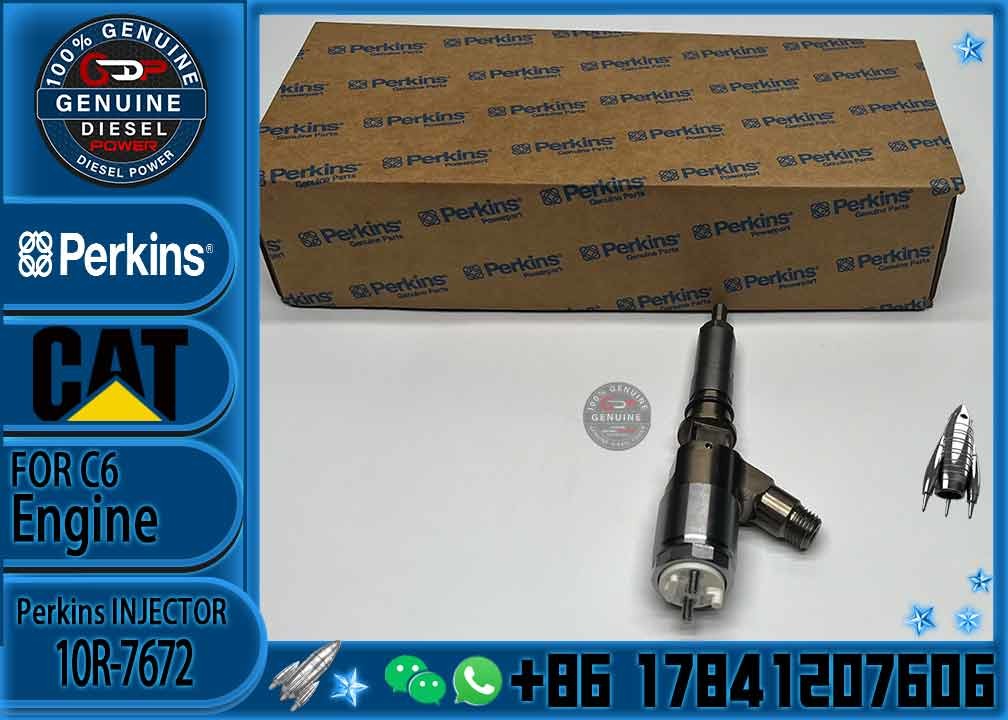 320D Diesel Common Rail Fuel Injectors 10R-7672 320-0680 For Caterpillar CAT C4.4 C6.6 Engine PERKINS 2645A747