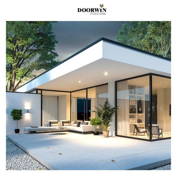 Cheap Balcony Thermally Broken Aluminium Double Glazed Windows Powder Coating for sale