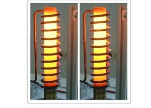 China DSP Control 100KHZ 40KW Induction Heat Treatment Machine on sale