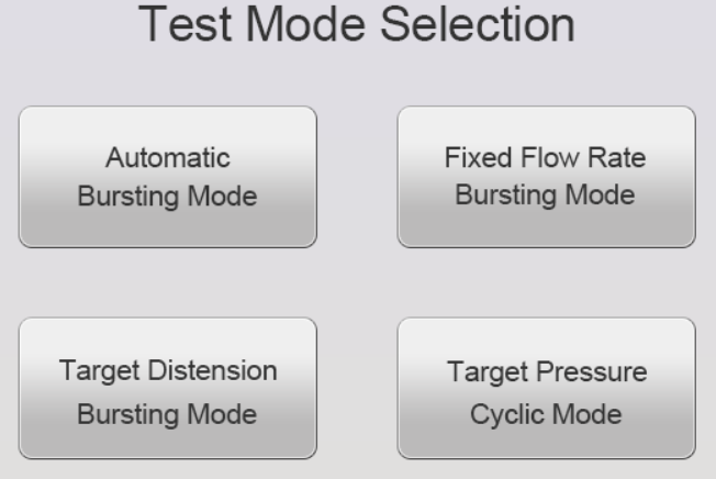 Innovative Testing Modes Touchscreen Floor Type Auto Bursting Strength Tester With 4 Modes