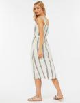 Greek Style Chic Bohemian Ribbon Dress Midi Dress Boho