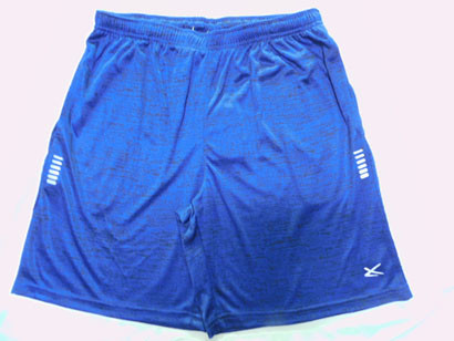 100% Polyester Knitting Fabric OEM Service Mens Jogging Shorts