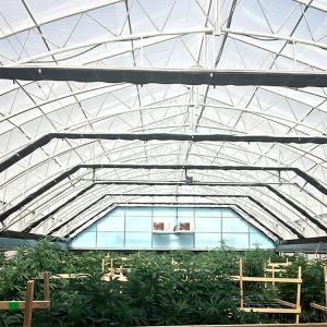 Quality Agricultural Curtain Fabric Blackout Greenhouse Automatic Control Light Deprivation Greenhouse wholesale