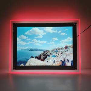 China LED Aluminum Profile Light Box Snap Picture Frame Shop Display Sign on sale