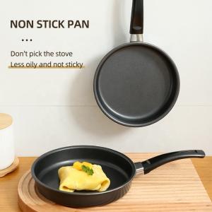 Quality High Quality Gas Stove Iron Flat Bottom Pan Mini Fry Pans Nonstick Frying Pans For Cooking wholesale