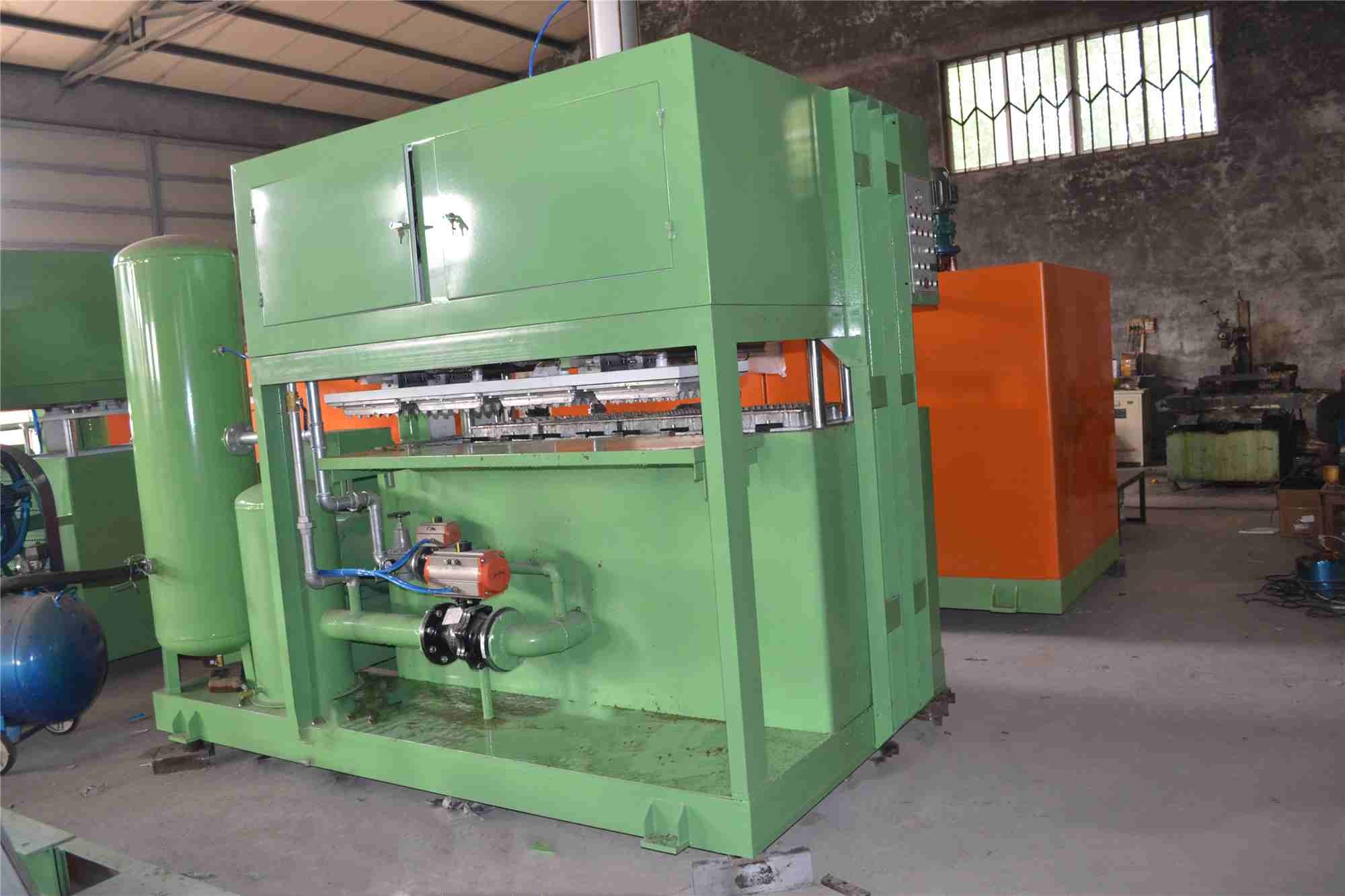 295*295mm Egg Tray Production Line Aluminum Forming Molds Apple Tray Making Machine