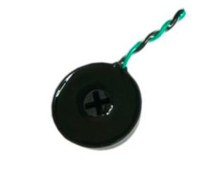 Quality Anti - Magnetic 200A 3 Phase Current Transformer , Green Red Lead Wire Black Poxy DCT wholesale