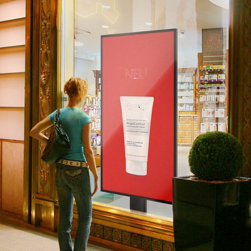 Custom Size Shop Window LCD Display 49inch Advertising FHD Monitor Screen