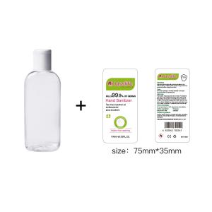 Quality Custom Label Sanitizer Big Bottle 100ml Blank Hand Sanitizer OEM Service wholesale