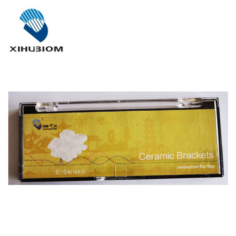 E- Series II Ceramic Orthodontic Brackets Groove Base Dental Teeth Treatment