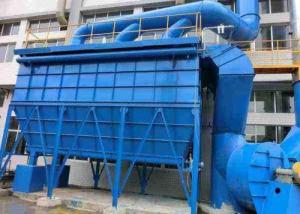 Quality Blue Color Dust Collector Machine / Bag Type Dust Collector PPS Bag Material wholesale