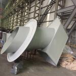 OEM Mineral Processing Equipments Carbon Steel Structure Transition Chute ASTM