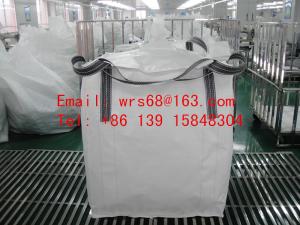 Quality Tubular Type A big 2 Ton Bulk Bags Jumbo bag with PE liner Cement bulk bags wholesale