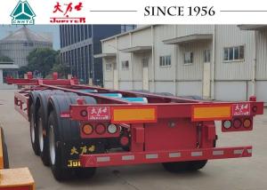 Quality Lightweight Gooseneck Skeletal Container Trailer With Airbag Suspension wholesale