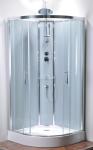 Sliding Door Corner Shower Stall For Star Rated Hotels / Real Estate Property