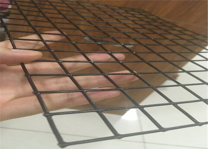 PVC Powder Coated Galvanized Welded Wire Mesh Panel For Fence 75 X 75mm Hole Size