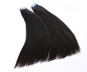 Quality 10A Grade Tape In Human Hair Extensions , Unprocessed Brazilian Tape In Hair Extensions wholesale