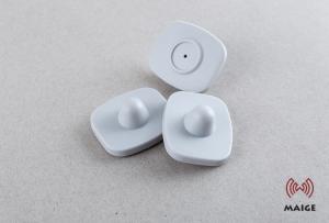Quality Grey Color EAS Hard Tag , Anti Theft Clothing Tags 42 * 38 Mm Dimension wholesale