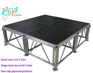 Quality 4x4 Anti Slip Waterproof Plywood Aluminum Stage Platform wholesale