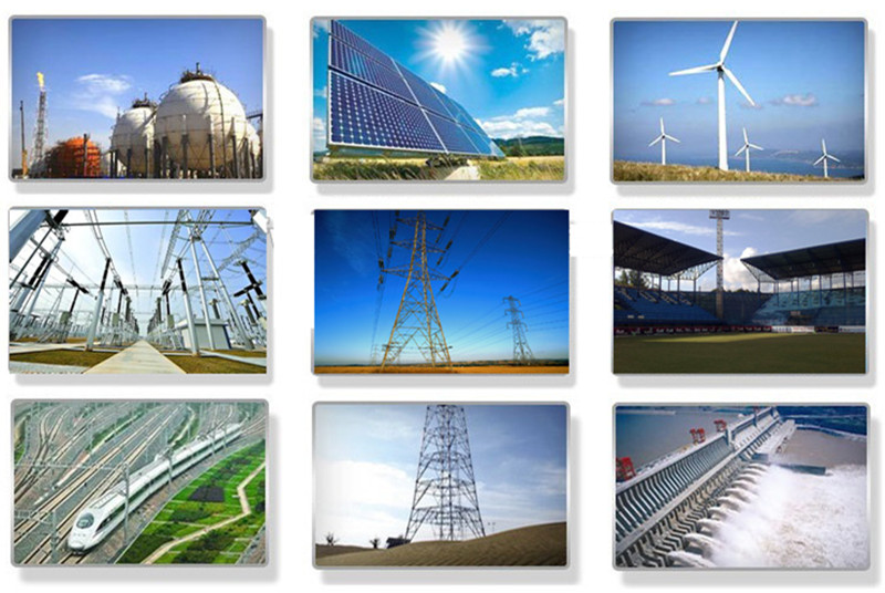 10-50m High Tension Galvanized Steel Pole Tower , Steel Utility Poles