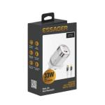 GaN EU US UK Port Digital Display Travel Power Phone Charger Fast Charging 33W