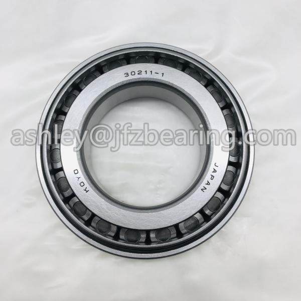 KOYO Bearing 30211-1 Metric Tapered Roller Bearing Cone and Cup Set, Steel, 55