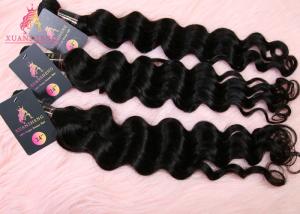 Quality Wholesale Price 100 Gram Virgin Indian Hair Bundles Loose Wave 10A Black Color wholesale