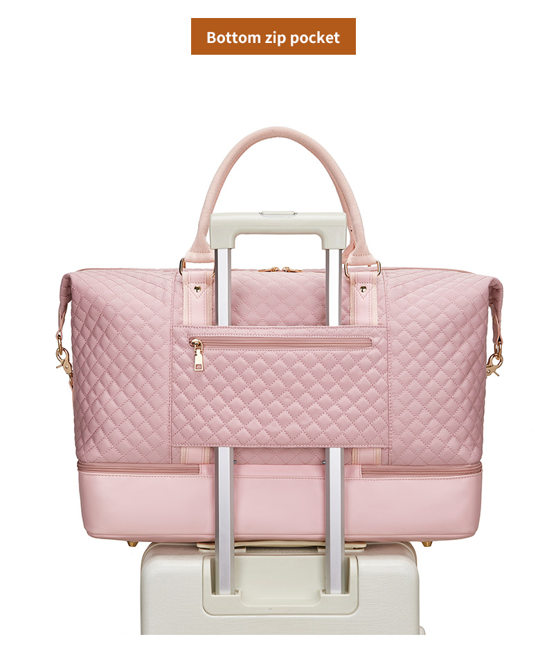 Fashionable Large Capacity Womens Weekender Bags Suit Duffle Bag