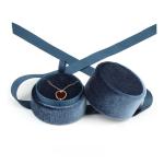 Custom Jewelry Round Packaging Boxes Ring Earring Necklace Velvet Gift Box With