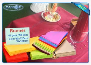 Quality Virgin Polypropylene Spunbond Non Woven Fabric Rolls 40GR-70GR With Multi Colors wholesale