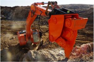 Quality Wearable Hitachi Digger Parts Customized Color For Building Construction Sites wholesale