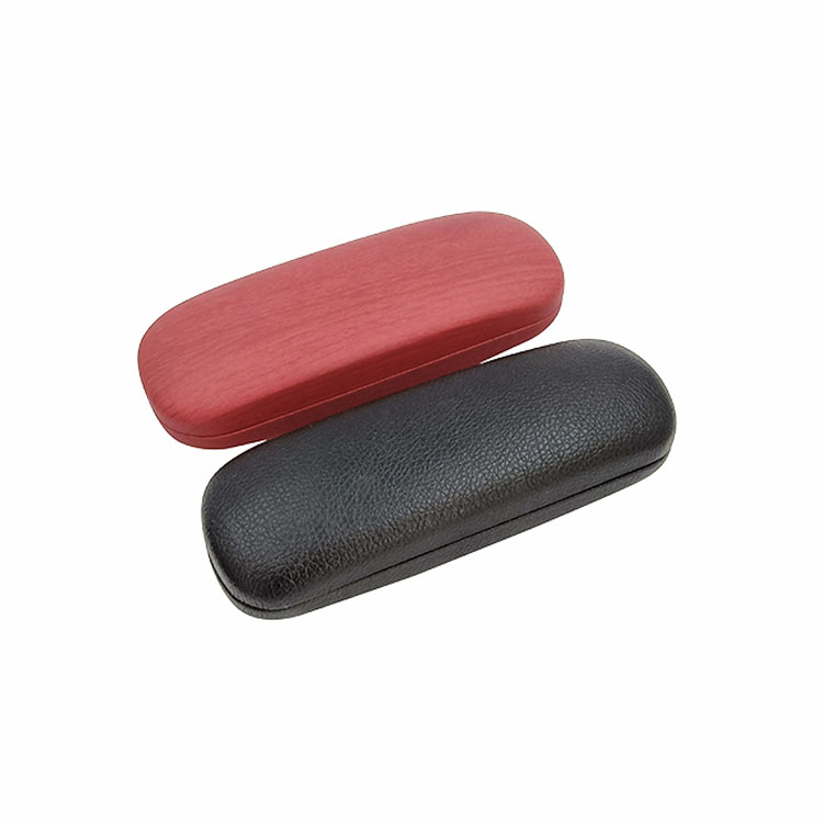Portable Leather Metal Glasses Case Easy To Carry Customization