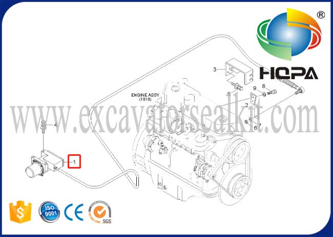 21EN-32370 Throttle Motor R180LC-9S R180W-9S R160LC-9S R170W-9S