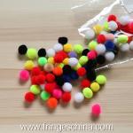 Wholesale Colorful DIY Multicolored Pom Pom Ball For Hat Costume Christmas