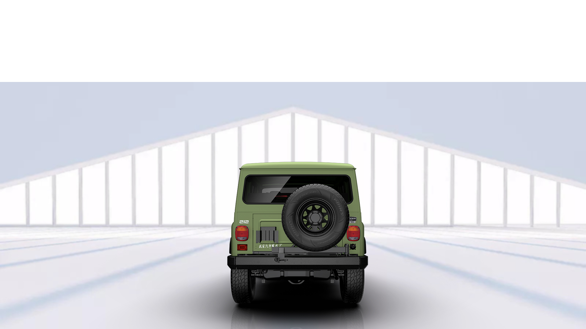 s Top Performance Gasoline Off-road SUV Baw 212 T01 4*4 with 170km/h Top Speed and Touch Screen