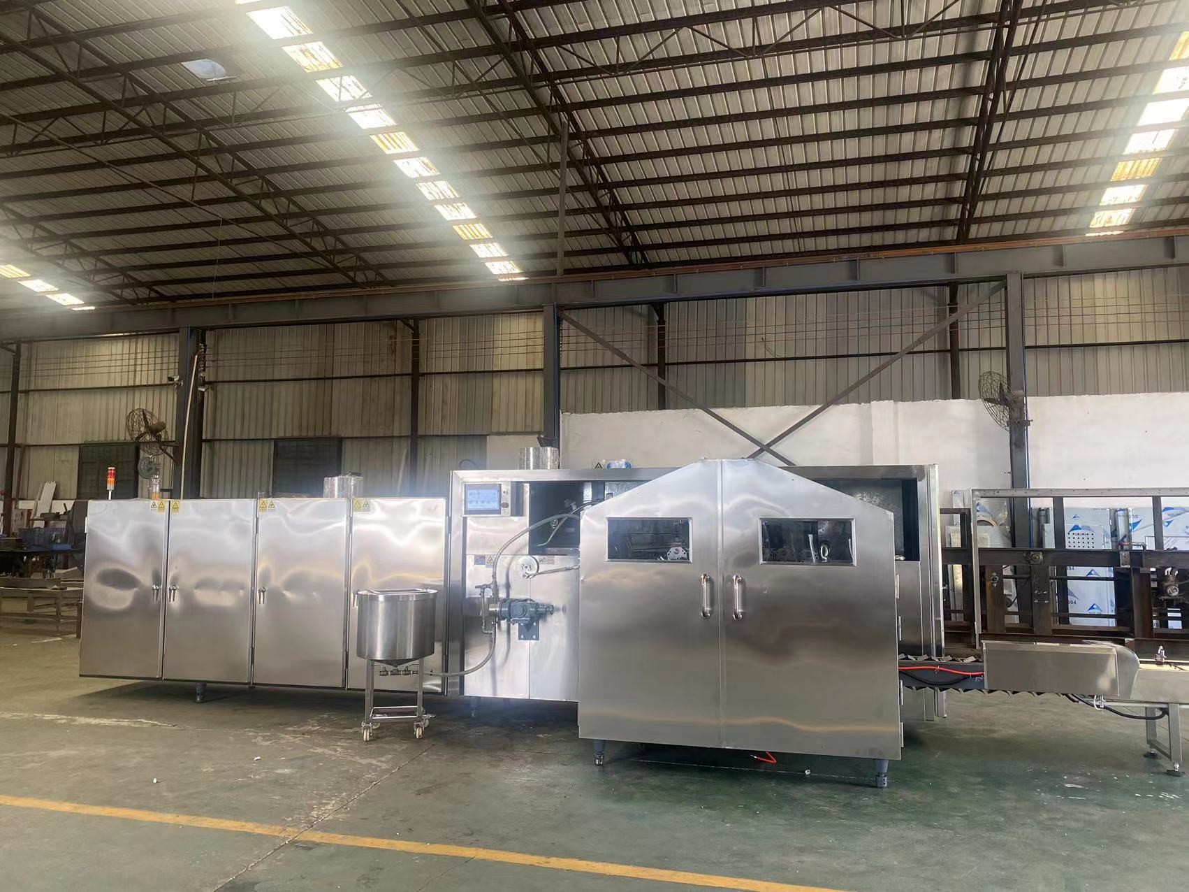 165mm 2500pcs/h Automatic Ice Cream Cone Machine Sugar Cone Production Line