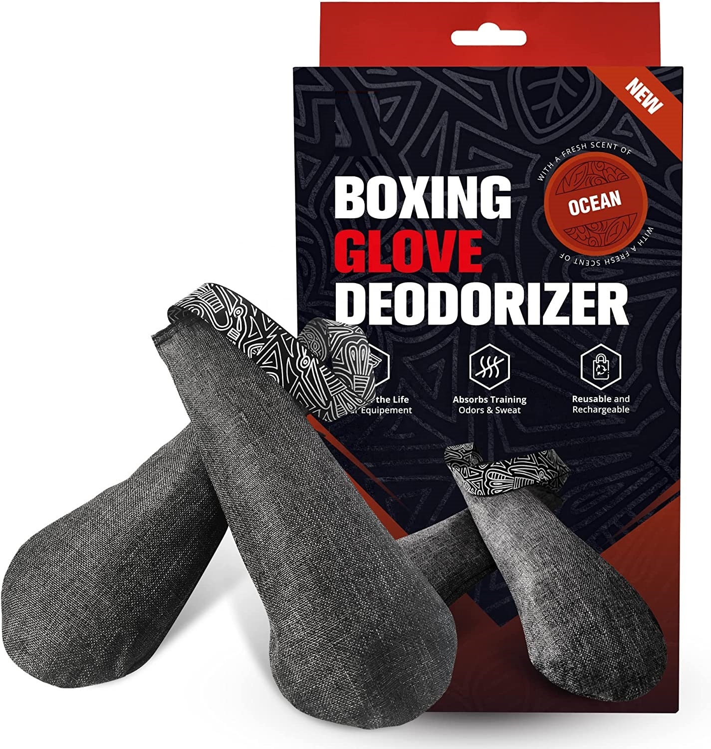 Home Air Freshener Solid Boxing Glove Deodorizer for Muay Thai MMA or Hockey Gear