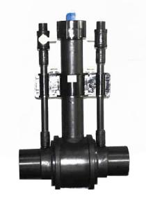 Quality PE100 DN63-DN355 PE SDR11 Double Discharge Plastic Ball Valve wholesale
