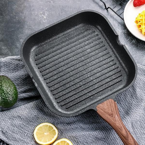 Brand New Multi function Skillet Grill Pan Kitchen Cooking Ware Cast Iron Non