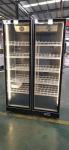 Commercial Glass Door Upright Wine Chiller Soft Drink Display Fridge