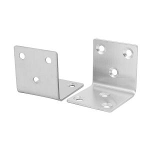 Quality Galvanised 40mmx40mm Small Metal Right Angle Brackets wholesale
