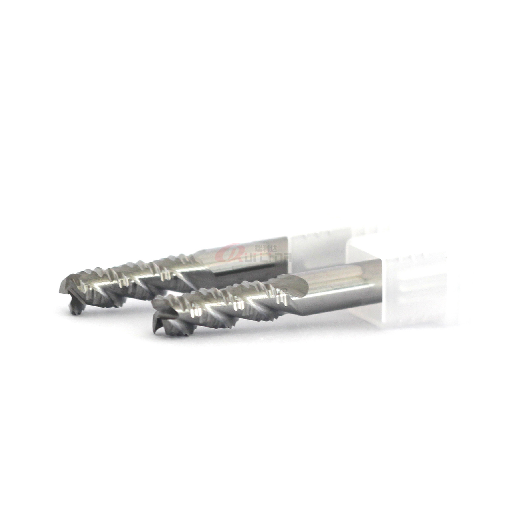 1/2 3 Flute End Mill 1/4" 6mm Aluminum Roughing End Mill For Steel Carbide