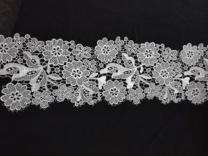 Quality White 100% Polyester Lace Trim wholesale