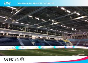 Quality P16 SMD 3535 Full Color Stadium Perimeter LED Display Advertising Hoarding Rents wholesale