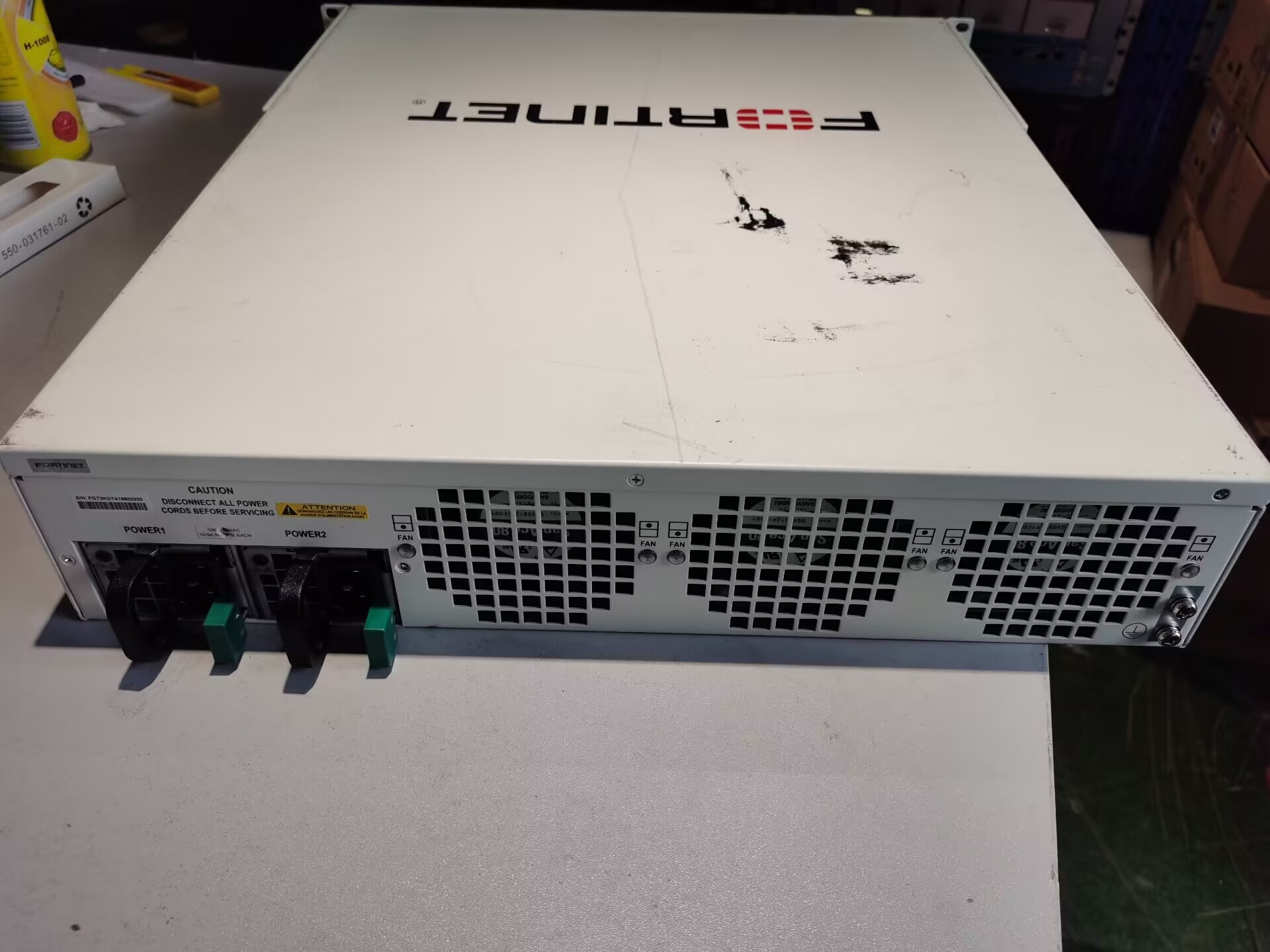 16 Port 10GBE Network Switch Fortinet FortiGate FG-3000D 80Gbps Throughput